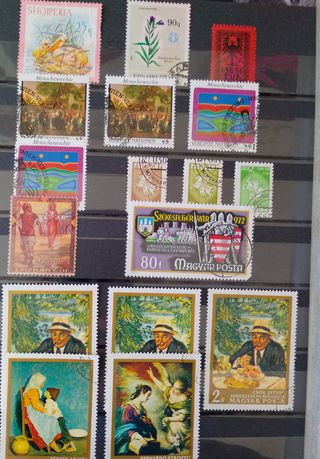 Álbum de sellos Checoslovaquia/ CCPP / Bulgaria +