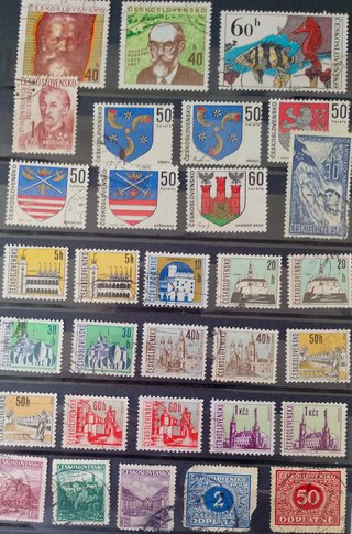 Album di francobolli Cecoslovacchia/ CCPP / Bulgaria +