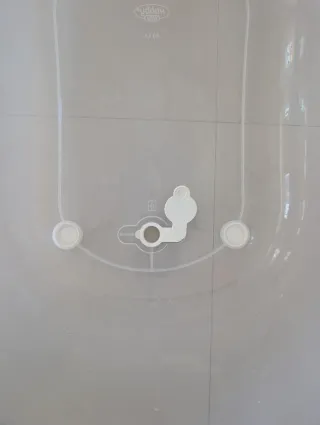 Bañera bebé transparente