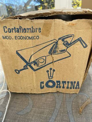 Cortadora de fiambre doméstica Cortina