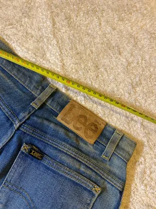 Jeans Capri Lee Retro Vintage 90s