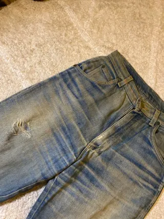 Jeans Capri Lee Retro Vintage 90s