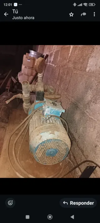 Bomba de agua para riego