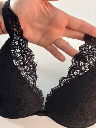 Sujetador de aros con encaje Y RELLENO