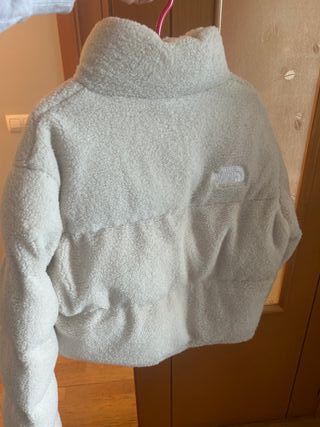 Cazadora The North Face Beige/Blanca