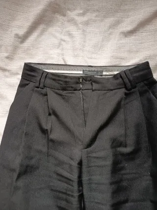 Pantalones Stradivarius negros tiro alto