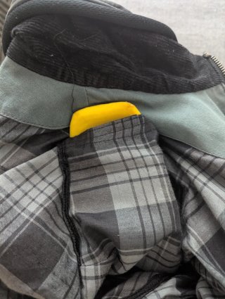Chaqueta de moto con protecciones