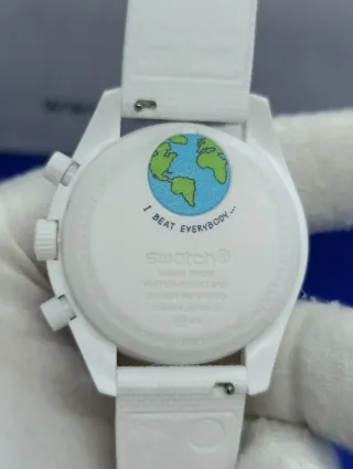 Omega x Swatch MoonSwatch Blanco
