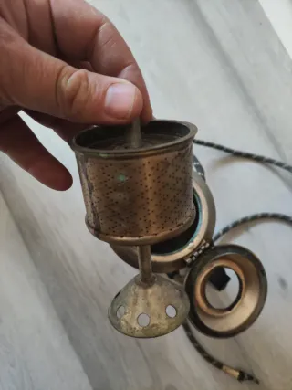 Cafetera eléctrica antigua