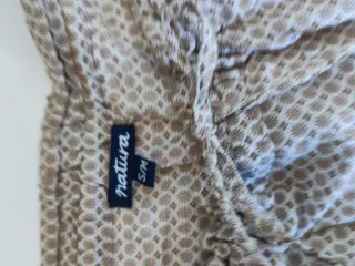 Falda pantalón culotte M 100% algodón