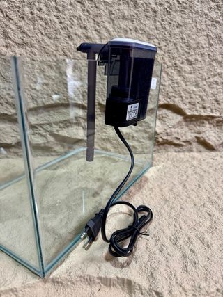 Filtro de mochila 300 L/h 3 W LIQUIDACIÓN