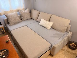 Sofá modular Ikea beige/gris