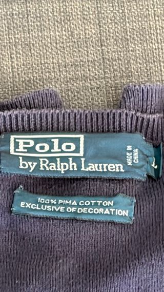 Jersey Polo Ralph Lauren Azul Talla L