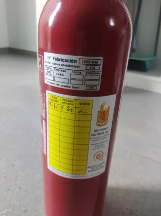 Extintor de incendios EXFAEX
