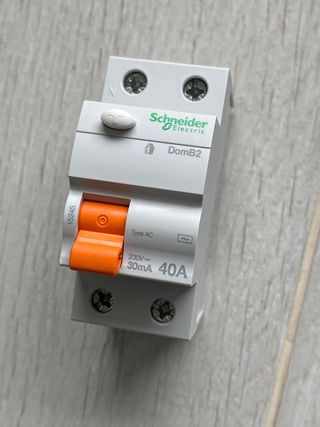 Diferencial Schneider DomB2 40A 30mA