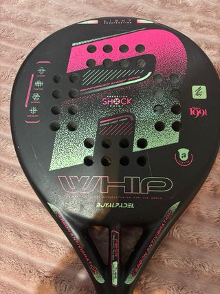 Pala de pádel Whip Light Woman Black/Pink