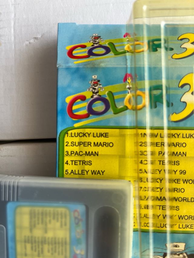 Nintendo Game Boy Color GBC Compilacion luvky luke