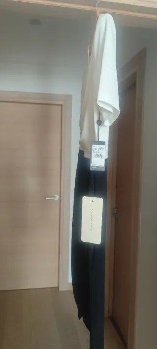 Vestido blanco y negro sin estrenar