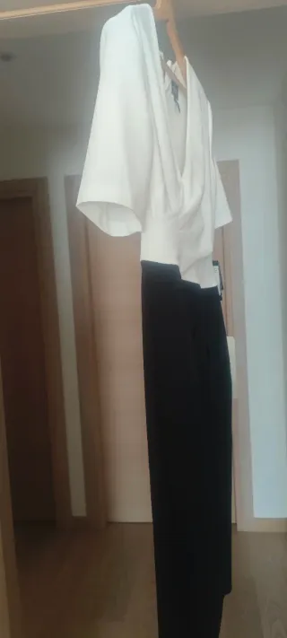 Vestido blanco y negro sin estrenar