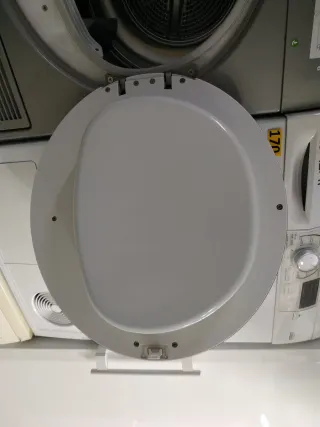 Secadora gris Beko 8kg De Condensación