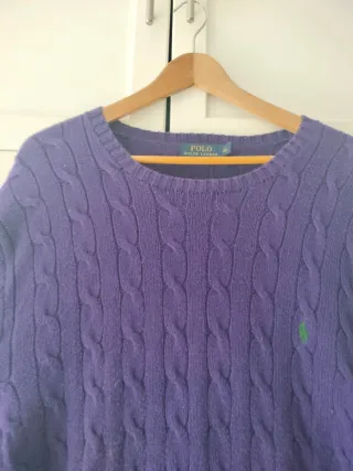 Jersey Polo Ralph Lauren Morado Talla XL