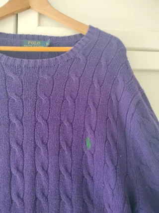 Jersey Polo Ralph Lauren Morado Talla XL