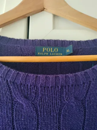 Jersey Polo Ralph Lauren Morado Talla XL