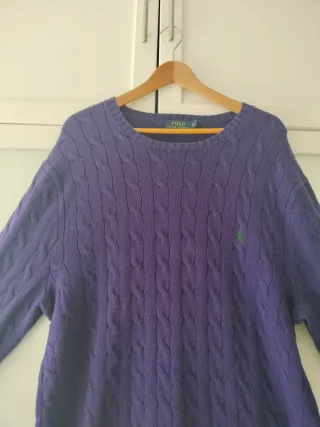 Jersey Polo Ralph Lauren Morado Talla XL