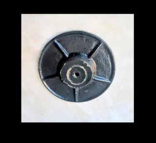 Mesa bistro hierro marmol