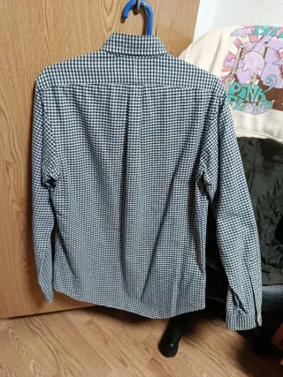 Camisa Ralph Lauren cuadros azul y blanco