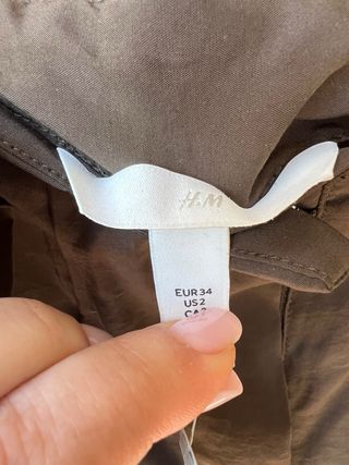 Pantalón mujer bombacho verde militar sin estrenar