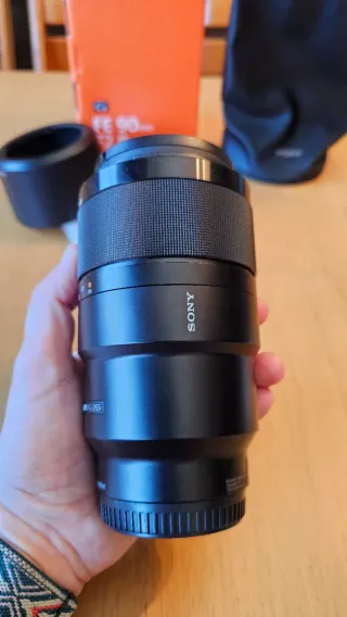 Objetivo Sony FE 90mm f2.8 Macro G OSS para Sony E