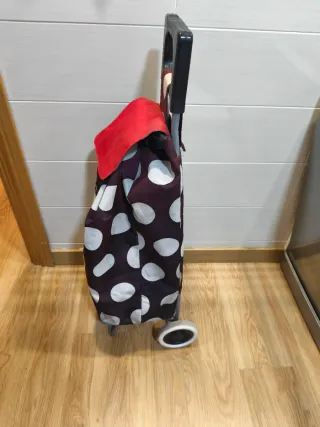 Carro de la compra con ruedas