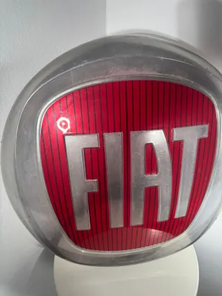 Insegna Fiat Auto - Fronte Rosso