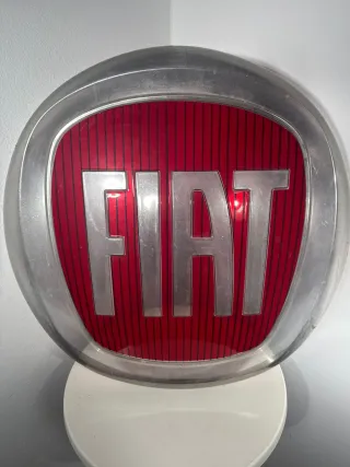 Insegna Fiat Auto - Fronte Rosso