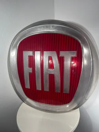 Insegna Fiat Auto - Fronte Rosso