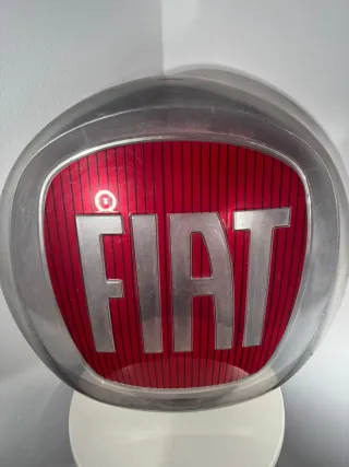 Insegna Fiat Auto - Fronte Rosso