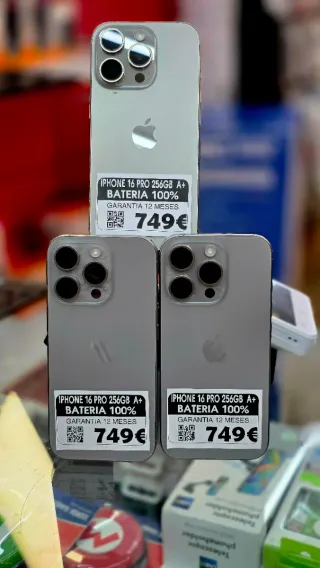 iPhone 16 Pro 256GB Plata