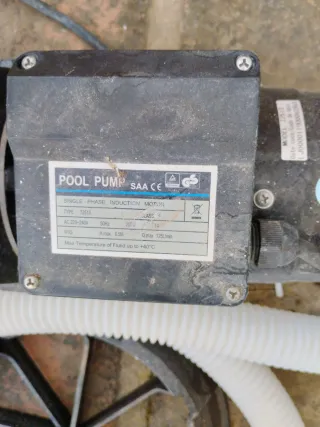 Bomba de piscina monofásica