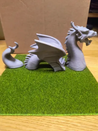 Figura Dragón 3D