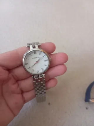 Reloj Viceroy Mujer Plata y Blanco