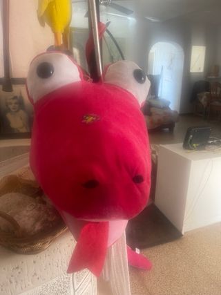 Serpiente grande de peluche