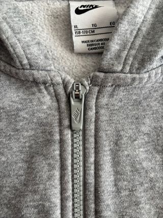 Sudadera Nike Gris Talla S