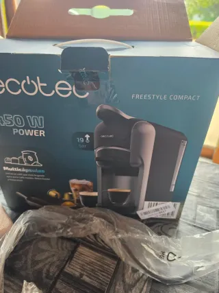 Macchina caffe cecotec capsule/cialde/caffe