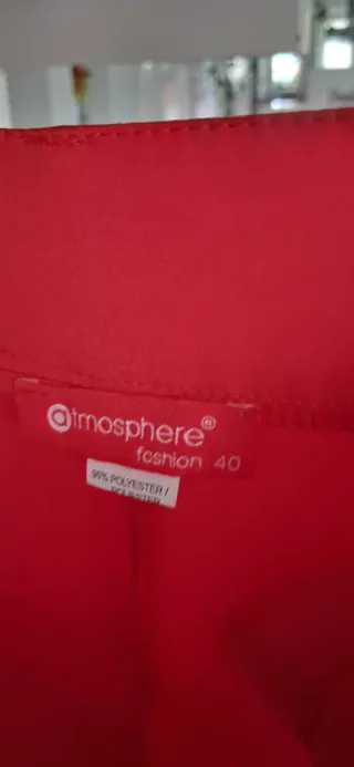 Pantaloni atmospher gamba diritta nuovi mai usati.