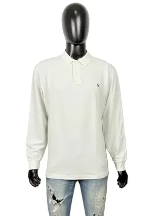 Polo Ralph Lauren Manica Lunga Cotone Uomo XXL