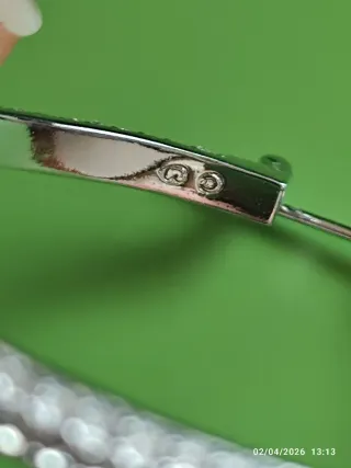 Swarovski Orecchini Cerchio Dextera Argento