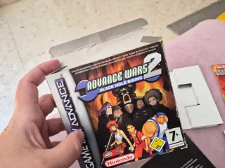 Advance Wars 2 Black Hole Rising GBA Caja Completa