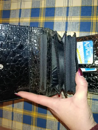 Portafoglio donna patchwork multicolor