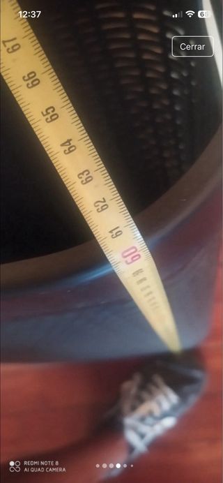 Cesto de resina negro